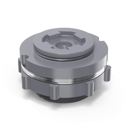 GASHER 2PCS PVC 2" Bulkhead Tank Connector Adapter Fitting with Plugs & Gasket for Water Tank, Rain barrels, Aquariums, Bathtubs and Sink - size: 2 Inch