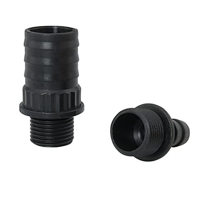 Nozzles Kit for Fountain Pump, Replacement Adapters 5 Sizes Plastic Nozzles for Aquarium, Fish Tank, Pond, Hydroponics, Statuary