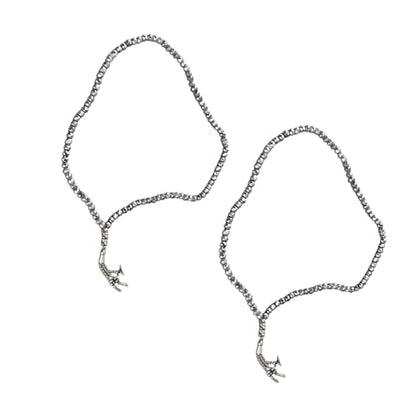 2Pcs Muslim Prayer Beads, 99 Beads Mihrab Separators Count Exquisite Design Tasbih Prayer Beads for Hand Bag, Wood Tasbih Prayer Beads Islamic Prayer Beads(Silver Gray) - color: Silver Gray