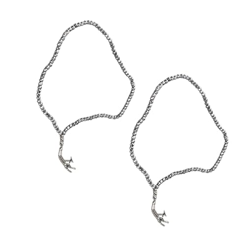 2Pcs Muslim Prayer Beads, 99 Beads Mihrab Separators Count Exquisite Design Tasbih Prayer Beads for Hand Bag, Wood Tasbih Prayer Beads Islamic Prayer Beads(Silver Gray) - color: Silver Gray