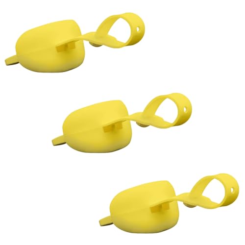 Vettex Doubleguard Mouthguard with Lip Protection - color: Yellow, size: Pack of 3