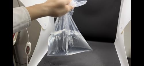 Geoyee 200ct 7x10 Inches Flat Open End Clear Plastic Poly Bags 1.6 Mil, Clear Plastic Poly Bags for Cloth, Notebooks, Pens, Markers, Small Business(7x10-200pcs) - size: 7x10 inches