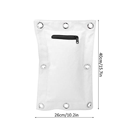 Wall Punching Bag, Sand Bag Wing Chun Kung Fu Wall Bag Kick Boxing Striking Canvas Punch Bag Empty Striking Sand Bag for Sanda Training - size: Small