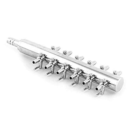 Aquarium Air Pump Splitter,12-Way for Air Flow Control Lever Valve | Manifold for Air Pumps Fish Tank Multi-port Distributor Splitter - size: 12 Ways