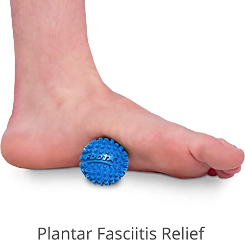 Body Back FSA Eligible Wooden Foot Roller & Foot Star® Massager Ball Bundle - Plantar Fasciitis Relief, Deep Tissue Foot Pain & Arch Massager, Myofascial Release - style: Bundled