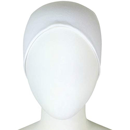 Hijab Tube Cap - Underscarf 94% Viscose, 6% Lycra Made in Turkey - color: White