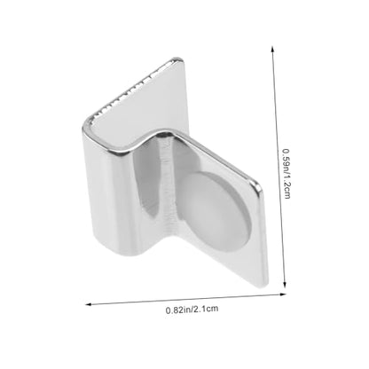 Fish Tank Cover Brackets Stainless Steel Aquarium Lid Clips for Glass Cover Support 4 Pack Aquarium Hood Clips to Hold Lid Securely for Tank Cleaning and Water Changes
