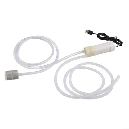 5V Self Priming Pump, USB Water Pump, 4L/Min Flow Rate, Plastic Body, 6MM Tube ID, For Aquarium, Balcony, Travel, Outdoor Use(3Meter) - size: 3Meter