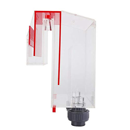 【???????????????????? ???????????????????????? ???????????????????????? ????????????????????】 5000L/H Acrylic Aquarium Overflow Box Air Pipe Overflow Box, Auto-Top-Off