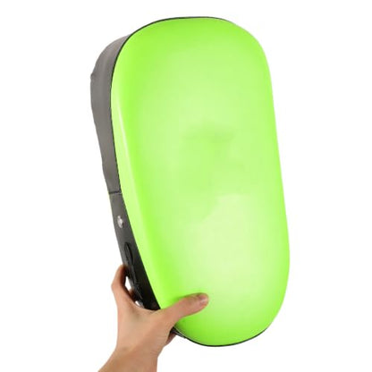 Muay Thai Kickboxing Shield Pad for Martial Arts Training, Adjustable Height Curved Pu Kicking Target, for Taekwondo and Muay Thai Sessions