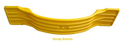 bintiva Balance Board Toy for All Ages - Excellent for Duck Walking, Agility, Gross Motor, and Vestibular Training - color: Red