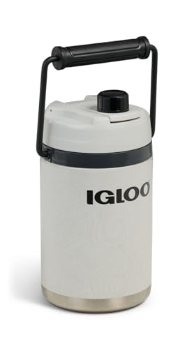 Igloo Trailmate Hybrid 54 oz Insulated Water Bottle, Large Sports Water Jug, Beverage Cooler, Bone - color: Bone