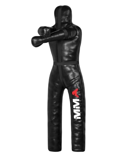 Grappling Dummy for Adult BJJ Judo Wrestling Standing Position Brazilian JIU Jitsu MMA Sparring Self Defense Training Vinyl Dummy – UNFILLED