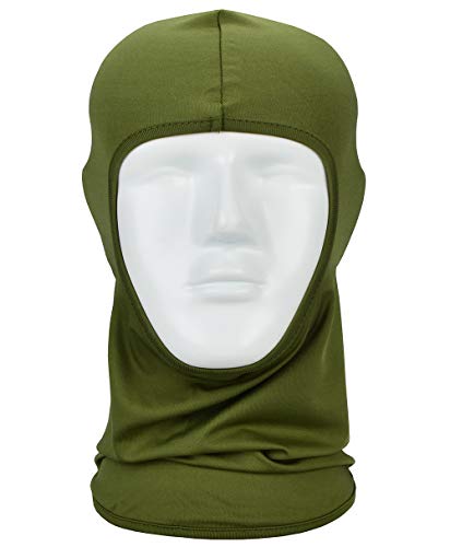 Balaclava Sun/uv face mask UPF 50+ ski mask Neck Gaiter face Scarf Outdoor Sports 3pack - color: Green+grey+black