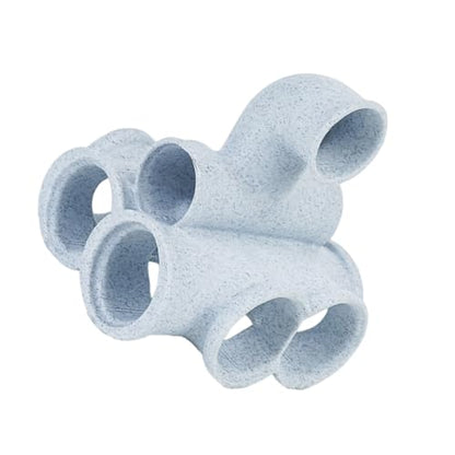 Marble Texture Fishtank Landscape Accessory Natural Habitat Tube Shelter Place for Pet Fish Hideouts Breeding Shrimp Shelter Cave House