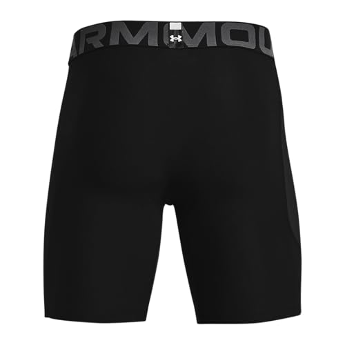 Under Armour Men's Armour Heatgear Compression Shorts - color: Black (001)/Pitch Gray, size: 3X-Large Tall