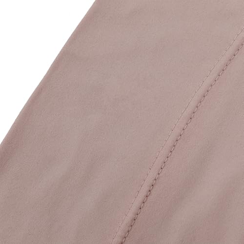 PURFUN 3 Pcs Muslim Inner Hijab Caps Women Solid Color Under Hijab Caps Stretchy Breathable Full Cover Undercap Tube Bonnet - color: Beige+pink+brown