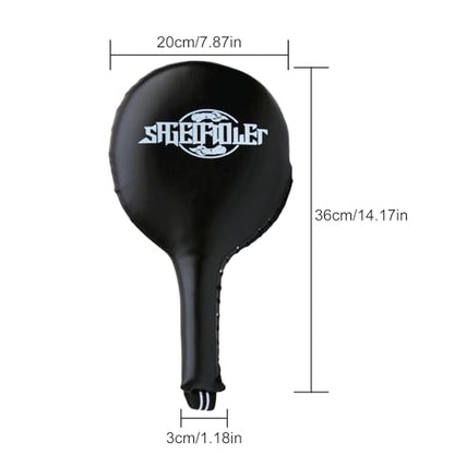 Taekwondo Pads Practice Targets Thickened Foot Pad Martial Arts Equipment Striking Targets Paddles Karate Martial Arts Training Equipment Thickened Foot Pad - color: B