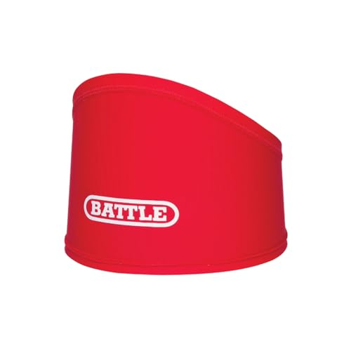 Battle Skull Wrap (10 Years & Up) | Head band keeps sweat out of your eyes, Performance fabric for comfort, Open top ventilation, Lightweight breathable fit - color: Red