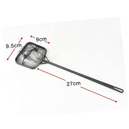 HANABASS 3pcs Tear-Resistant Fishing Net Long Handle Soft Mesh for Fish Shrimp Aquarium Use Portable Nylon Fishing Accessories Small Medium Large
