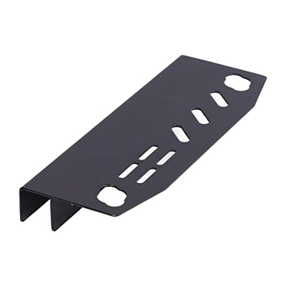 Gavigain Stainless Steel Aquarium Tool Rack, Anti Slip Design, 9 Tool Organizer, Wall Mountable, Sturdy Storage for Aquarium Maintenance Tools (Black Stainless Steel) - color: Black stainless steel