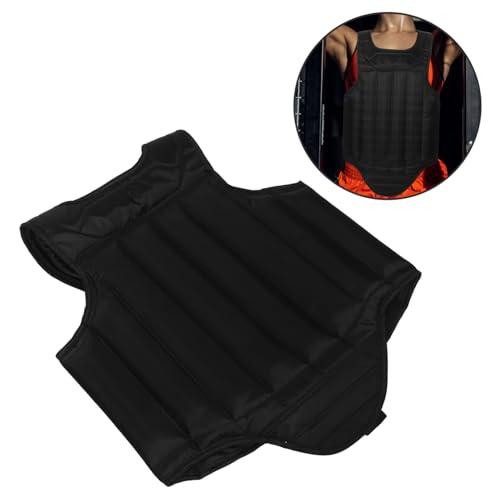 Toddmomy Portable Sponge Chest Protector for Boxing and Taekwondo Adult Unisex Chest Guard Full Lightweight and Breathable Design for Training and Competition