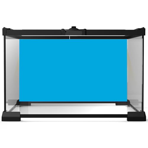 Blue Aquarium Background Fish Tank Backdrop Blue Fish Background for Aquarium Wallpaper Fish Tank Backdrop Aquarium Poster Background Reptile Habitat Background Vinyl 72x16in - size: 72(W)x16(H)inches/ 180(W)*40cm(H)