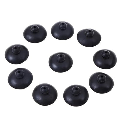 20pcs Black Soft Silicone Suction Cup Clip Sucker Holder Fish Aquarium Tank