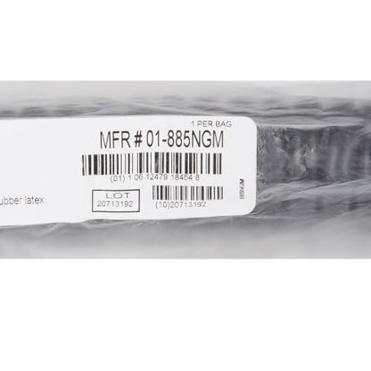 McKesson LUMEON Blood Pressure Coiled Tubing, Black, 8 ft, 1 ct | for use, Clock Face Aneroid Sphygmomanometers, Female Luer Connector, Long