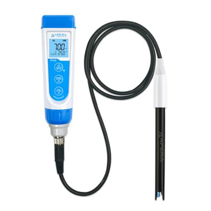 Apera Instruments PH60-WW Handheld pH Meter Tester Kit with LabSen 335 ATC pH Electrode for Lab-Grade pH Measurement in Wastewater, Suspensions, and Emulsions - style: For Dirty Liquids