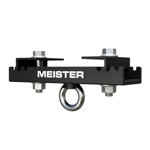Meister Beam Clamp Hanger Mount for Boxing & MMA Heavy Bags, Suspension Straps & Ceiling Fixtures - style: Beam Flange Width: 3.5" - 5.5" (9 - 14cm)