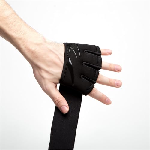 Everlast Elite 180" Handwrap | Boxing Hand Wraps for Men & Women - color: Black