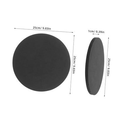LIOOBO Non-Slip Aquarium Cushion Pad Fish Tank Mat for Under Tank Support Shockproof Base with Vibration Reduction for Stable Micro Landscapes