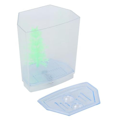 Mini Fish Breeding Box Acrylic Isolation Tank with Dirt Groove for Aquarium Fish Observation and Protection (Single) - size: Single