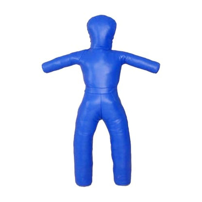 predolo Unfilled Wrestling Dummy Grappling Training Aid Sparring Punching Bag, Blue