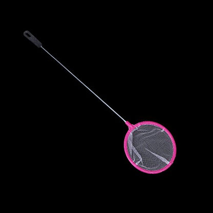 ljhnba Aquarium Fish Net Fine Mesh Skimmer Filter for Small Fish for Tank Catching Net with Plastic Handle