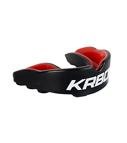 KRBON Mouthguard Slim Fit, Junior Mouth Guard Ages 10 & Under with Case for Boxing, Basketball, Lacrosse, Football, MMA, Martial Arts, Hockey and All Contact Sports