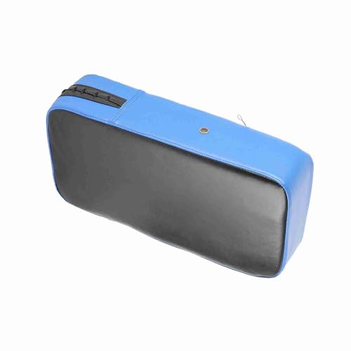 Punching Pads Kicking Strike Handheld Foot Target for Taekwondo Karate Training Indoor Outdoor - color: Blue