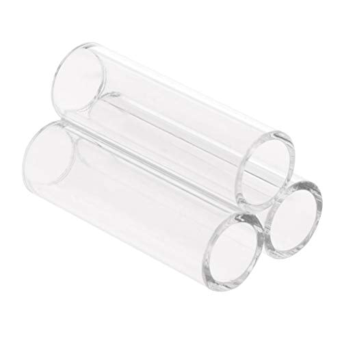 Aquarium Shrimp Shelter Tube Cave Clear Acrylic Habitat Breeding House Fish for Tank Decor 3 or 6 Tubes Betta Hideo Aquarium Heater Light Thermometers Gravel Sand Decorations - color: 3 Tubes