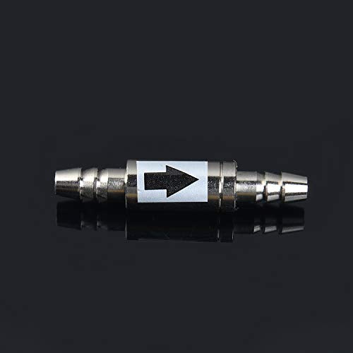 CO2 Glass Aquarium Supply Accessories, CO2 Diffuser CO2 Drop Checker CO2 Bubble Counter Check Valve for Aquarium Planted Tank (Check Valve) - color: Check Valve