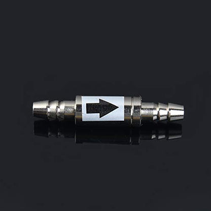 CO2 Glass Aquarium Supply Accessories, CO2 Diffuser CO2 Drop Checker CO2 Bubble Counter Check Valve for Aquarium Planted Tank (Check Valve) - color: Check Valve