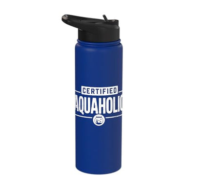 Aquarium Lover Fishkeeping Aquascape Aquarist Stainless Steel Insulated Water Bottle - color: Royal Blue