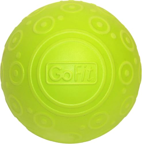 GoFit 5 Inch Massage Ball - Muscle Pain Management, Green - size: 5-Inch