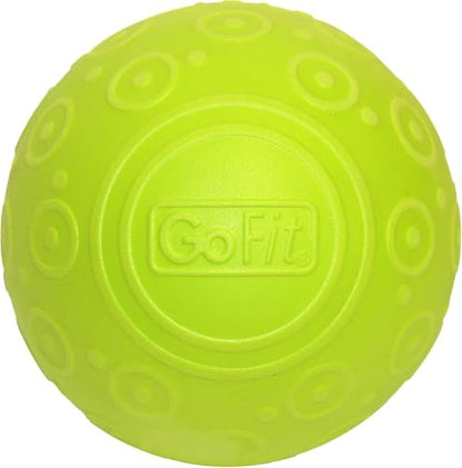 GoFit 5 Inch Massage Ball - Muscle Pain Management, Green - size: 5-Inch