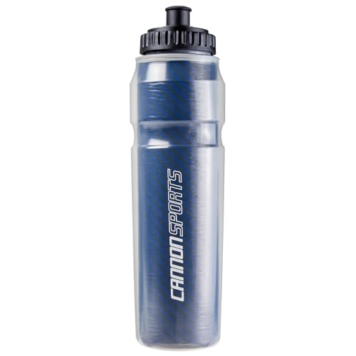 Cannon Sports 28oz Insulated Squeeze Water Bottle with Straw, Leak Proof Lids, 2 lids (Straw and Squeeze), Double Wall Insulation, Wide Mouth, BPA-Free (Blue) - color: Blue