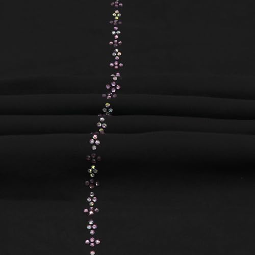 RARITYUS Sparkly Rhinestone Hijab Scarf for Women Silky Chiffon Instant Muslim Islamic Hijab Head Wrap Long Shawls - color: Black