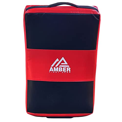Amber Fight Gear Curved Body Punching Shield Striking Kick Shield for Boxing Punching Pad Muay Thai Training Foot Target Strike Body Shield, MMA, TKD, Martial Arts, Karate Workout 25”x16”x5”