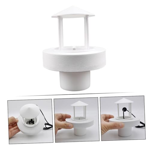 Replacement Humidifier Splash Guard for Rockery Mist Maker White Abs Plastic Float Splash Guard for Pond and Aquarium Humidifier for DIY Mist Maker 1 Box