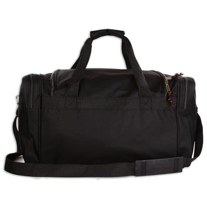 Personalized Sport Deluxe Karate Bag/Duffel Bag With Custom Name & Text - Martial arts - color: Black, style: Martial Arts 21 Inch