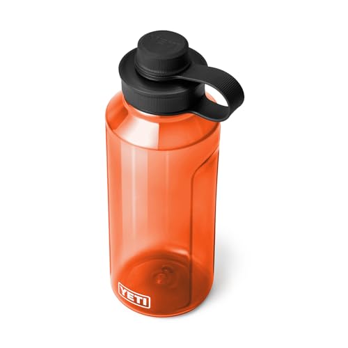 YETI Yonder Water Bottle with Yonder Tether Cap, Lightweight, Leakproof and BPA-Free - color: King Crab, size: 50 Ounces